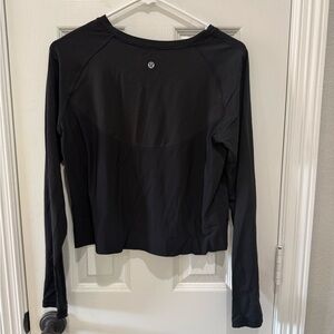 lululemon athletica Classic Black Long Sleeve Tee